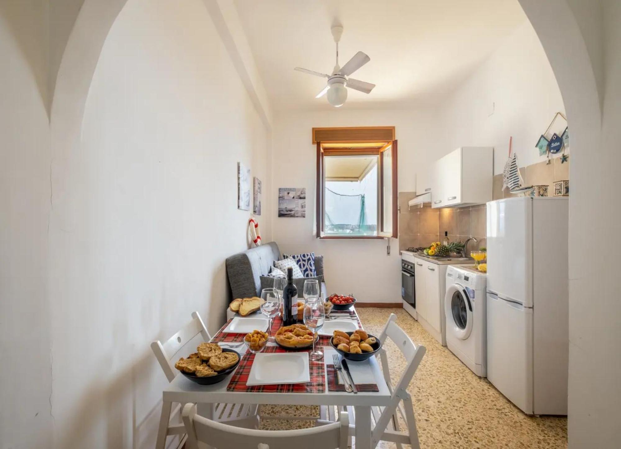 The Blue Panoramic Penthouse Villa Porto Cesareo Bagian luar foto