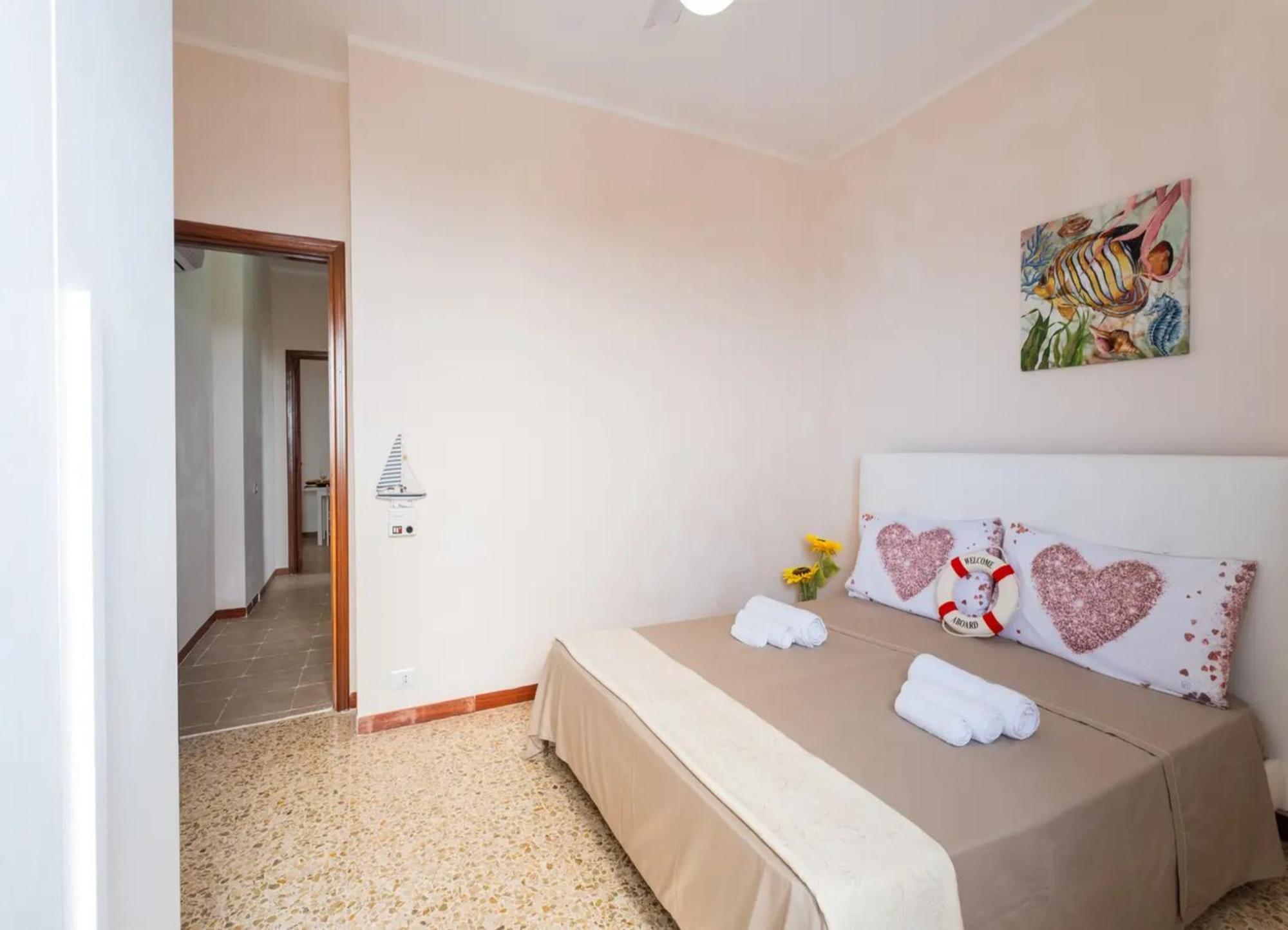 The Blue Panoramic Penthouse Villa Porto Cesareo Bagian luar foto